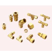 High Pressure Brass Hydraulic Fittings, Durable Threaded Connectors for Oil, Fluid and Pneumatic Lines, Reliable Leak-Proof Fittings for Industrial Hydraulic Systems